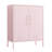 2 Door Lockable Metal Storage Cabinet, 3-Tier Heavy Duty Industrial Cabinet with Removable Shelves, Easy Assembly Multi-Purpose Storage for Home Office-1802408657
