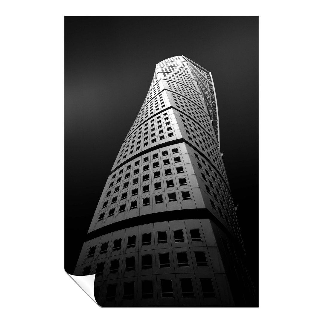 Panther Print Fine Art Prints Twisted Tall Building Skyscraper Artistic Unframed Poster, Pictures For Home Walls, Bedroom, Living Room & Bathroom Deco
