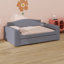 Lit de jour rembourré avec accoudoirs de rangement, lit gigogne et dernier système audio Bluetooth intégré-663239764-663239767