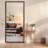 Full Length Mirror 70"X 31",  Wall-Mounted Mirror, Wooden Frame,Vintage Full Length Mirror,Stylish Big And Tall Body Mirror