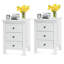 Table de chevet 3 tiroirs Roselyne-1876449456-1876449457