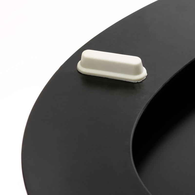 Elongated Toilet Seat, Black