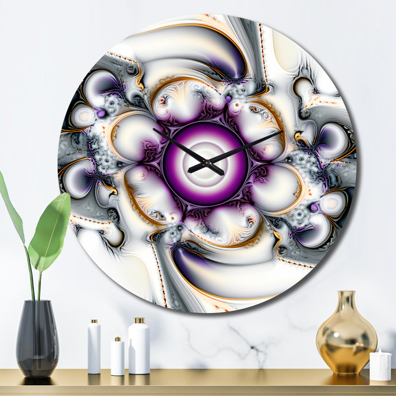 Horloge murale Fractal Journey, Grand
