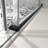 5476 Black Shower Door With Adjustable Soft Closing Function Stainless Steel-124069791