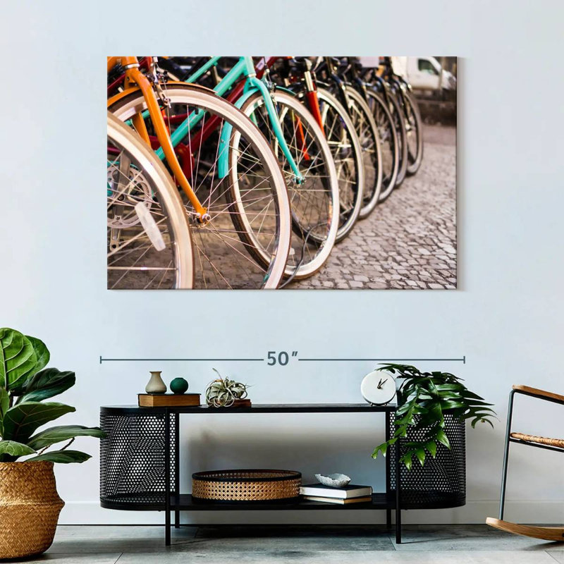 Mehar Bicycle Wheels, 32" H x 48" W