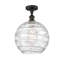 Plafonnier semi-encastré 1 lumière 8 po Anie-1837371200-1837371325-1762295484