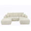Repose-pieds / beige / moelleux-965729498