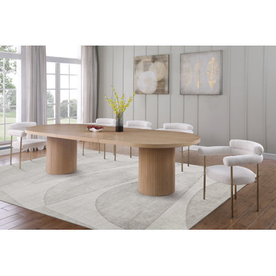 Ensemble de salle à manger extensible 5 pièces Orlina