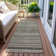 Machine Washable Indoor/Outdoor Claudian ACN1625 Taupe Rug