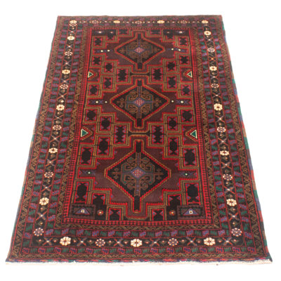 Teimani Brown Rug 3'7" x 6'6"