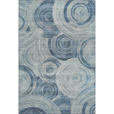 Premium Machine Washable Lubbers AMF1750 Geometric Rug