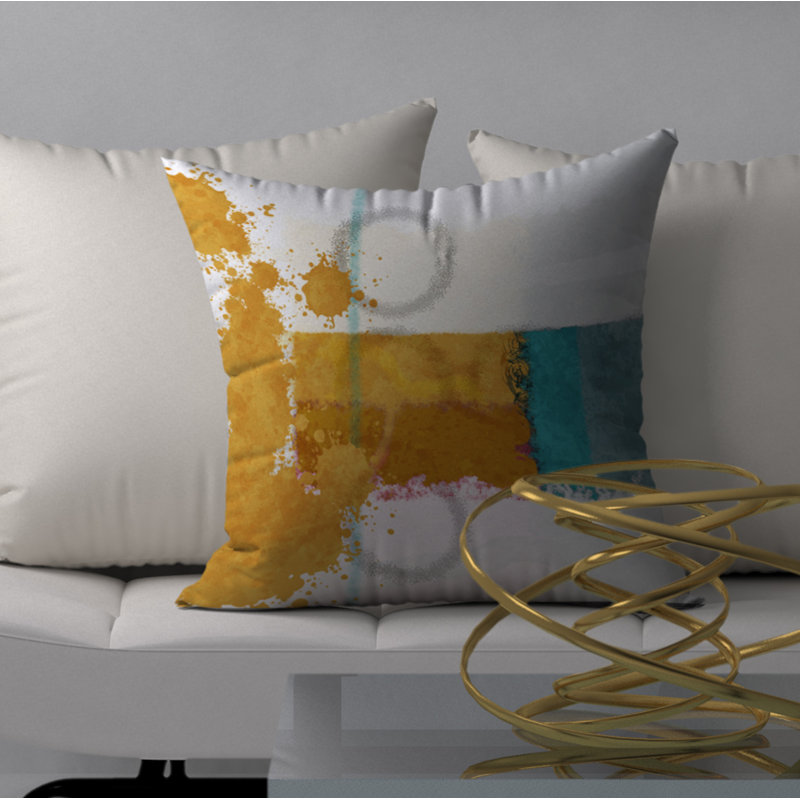  Housse et insert de coussin carré économique Pamper, 24" X 24"