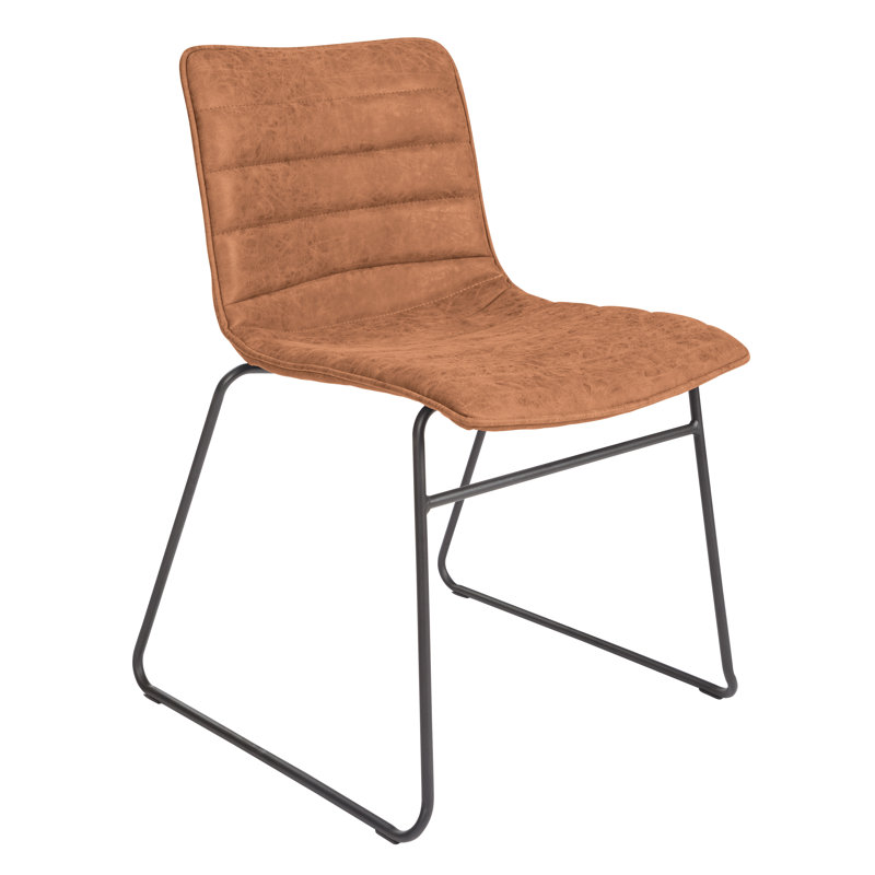 Chaise empilable avec coussin Halo, Sable