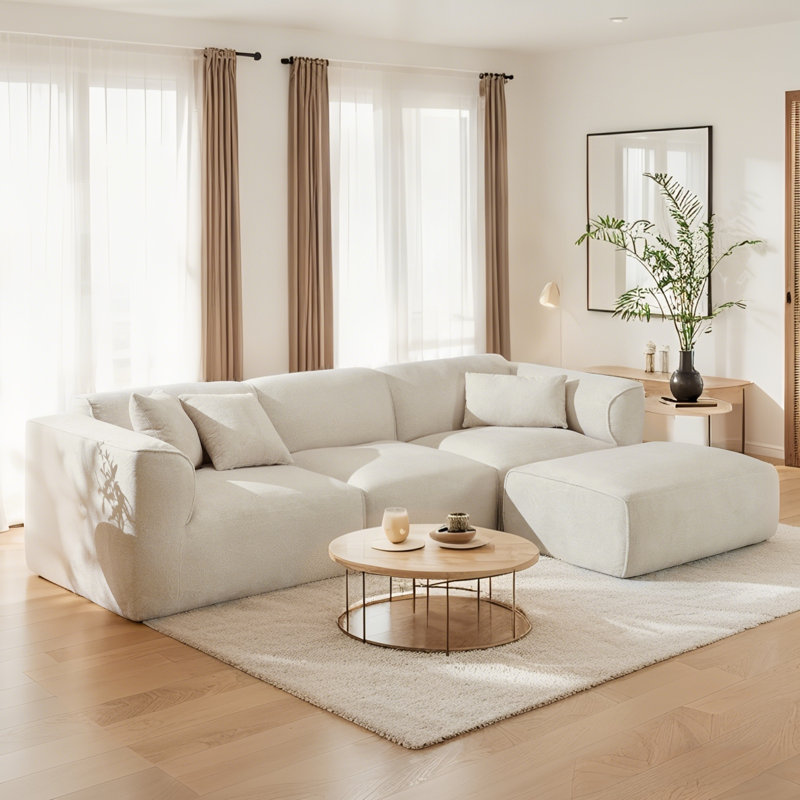 Canapé modulaire Boneless, Beige