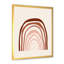 «Terracotta Minimalist Boho Rainbow I», impression sur toile-59706741-59706743