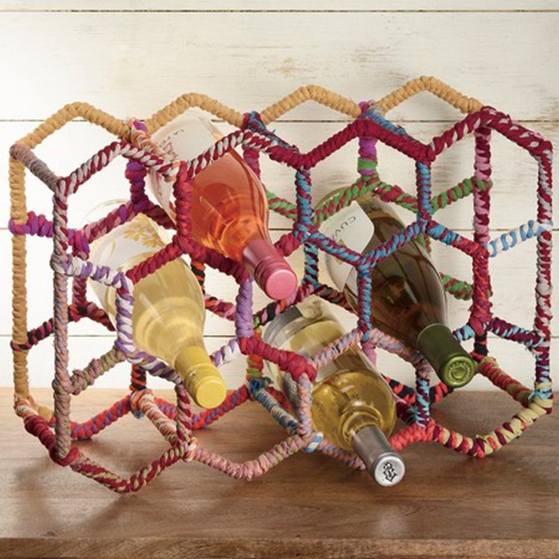 Tabletop Wine Bottle Rack in