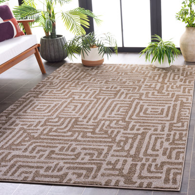 Tapis géométrique Emmalisa Performance