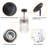 Braian Glass Semi Flush Mount