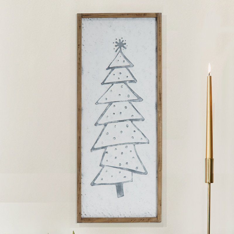 Arbre de Noël - reproduction de cadre photo