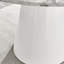 Edward Statement Pedestal Dining Table Set with 4 Luxury Faux Leather Upholstered Dining Chairs-1538323375-1538323359