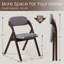 Chaise rembourrée empilable rembourrée et rembourrée-113580175