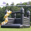 Château gonflable de 13 pi x 11,5 pi avec souffleur gonflable et décorations gonflables en PVC pour sauter à l'anniversaire d'Halloween-121933746