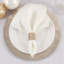 Rond de serviette nubby tissé-69550229