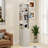 Slim Storage Cabinet, 3-Tier Media Storage Cabinet With 3 Drawers And 2 Hooks, Bookcase Display Storage Shelves, Cube CD, DVD, Game Console Storage Cabinet