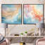 «Clouds Charm», ensemble de 2 collages carrés-1115492427-1115492406
