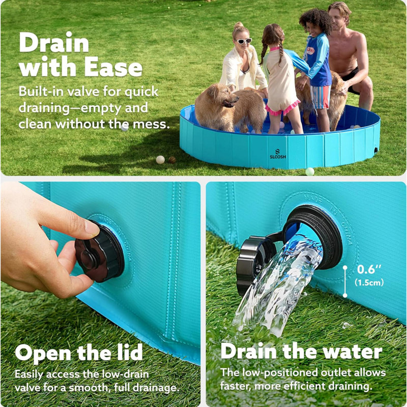 Piscine pliable pour chien Kiddie