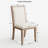 Solid Wood Frame Upholstered Dining Chair-106976568