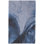 Kawai Hand Tufted Wool/Viscose Abstract Area Rug in Blue/Gray/Black