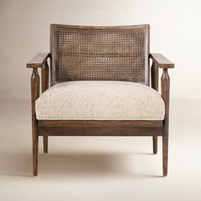 Anasia Genuine Leather Armchair