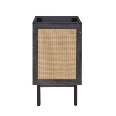 Meuble-lavabo de 18 po dans une armoire noire Classe