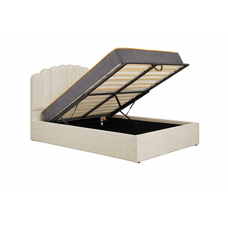 Monaco Upholstered Ottoman Storage Bed
