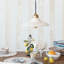 Luminaire suspendu plissé Elegant