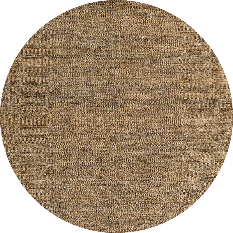 Abstract Indoor Rug, Round 3'