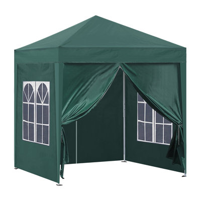 Amoi 2m x 2m Steel Pop-Up Gazebo