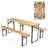 Rodriguez 4 - Person Patio Dining Set with Rectangular Table
