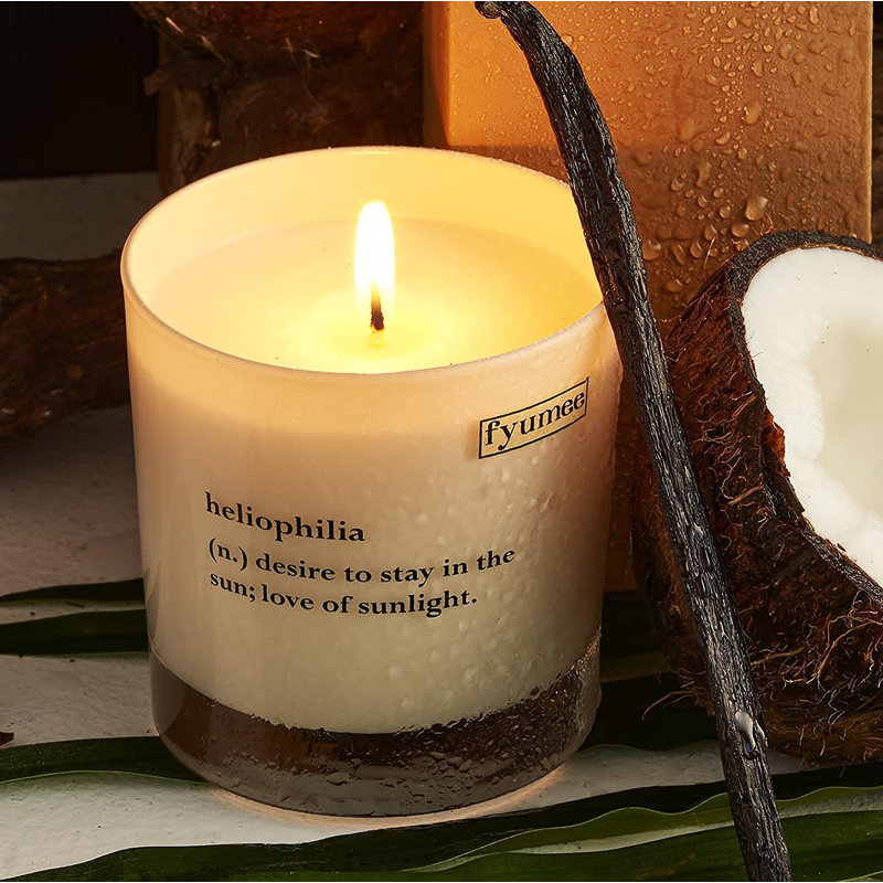 Creamy Bergamot Scented Jar Candle