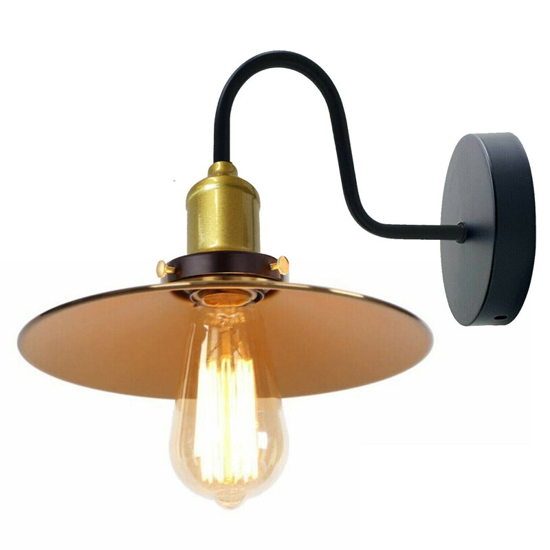 Orleans Armed Sconce, Yellow Brass