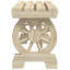 Angelite Solid Wood Outdoor Bench-1471646473