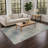 Machine Washable Indoor/Outdoor Huseby ACN2271 Stripes Rug-2106286725