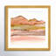 «Desertscape IV» par Chris Paschke - peinture encadrée-2026668729-2026668610