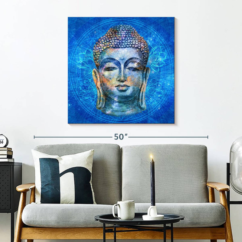 Bouddha souriant Leisha, H 30 po x l 30 po