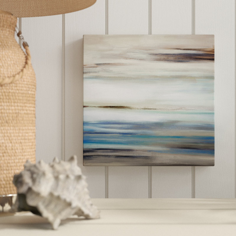 « sanibel lever », peinture sur toile tendue, H 10 po x l 10 po x P 1,5 po
