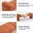Laytona 60" Boucle Upholstered Channel Tufted Bench with Arm-74436881