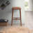 Ferriera Upholstered Counter Extra Tall Stool-1950520151