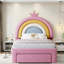 Lit plateforme tapissier Rainbow