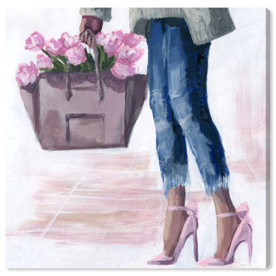 " Fashion And Glam Picks From The Market, Glam Pink " by Oliver Gal
